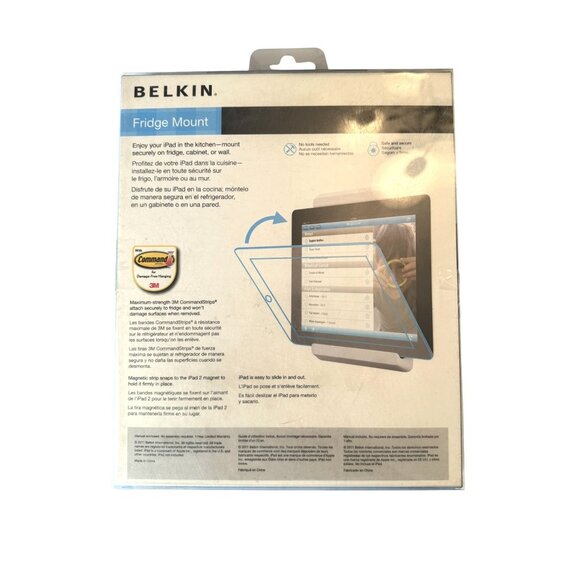 Belkin Fridge Mount For iPad 2 Secure Kitchen Tablet Holder - Picture 4 of 8